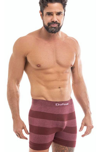 Pack X3 Dufour Boxer Liso/ray. ALG A.12050/56/62 T. S Al 3xl