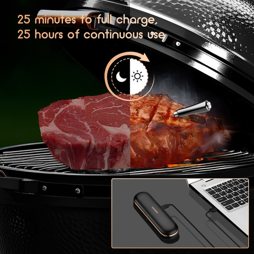 .. Termômetro Para Cozinhar Carne Com Bluetooth