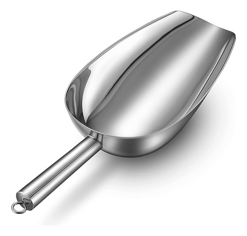 Cuchara De Hielo De Acero Inoxidable De 8 Oz, Cuchara De Com