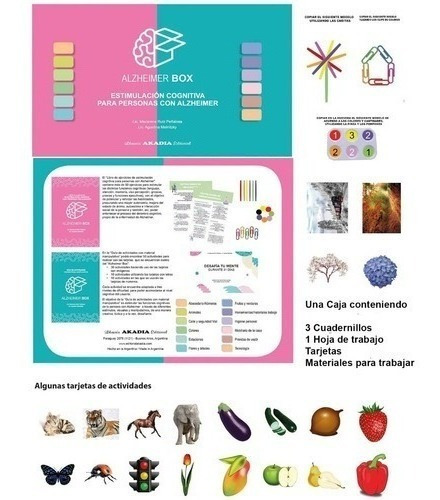 Libro - Alzheimer Box - Estimulación Cognitiva - Novedad