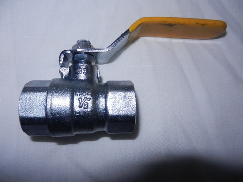 Llave De Paso 1/2 Marca Genebre Para Gas Y Agua