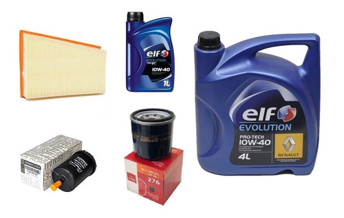 Kit Filtros Y Aceite Elf  Renault Megane Fluence 2.0 M4r