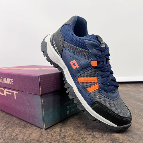 Zapatillas Trekking Hombre Outdoor Calzado Deportivas Ad731