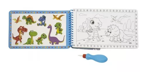 Título: Apostila com desenhos para colorir Dinossauros/ pintar infantil