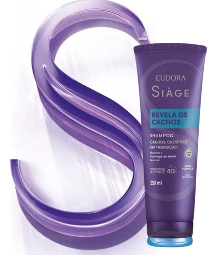 Shampoo Eudora Siàge Revela Os Cachos 250ml