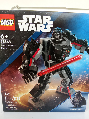 Lego Star Wars - Darth Vader Mech - Set 75368 139 Lego Star Wars Darth Vader Mech (Usado)