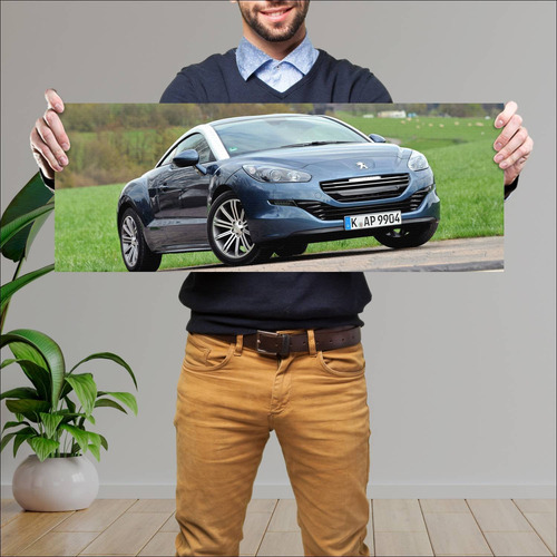 Cuadro 30x80cm Auto 2012 Peugeot Rcz 5670 43