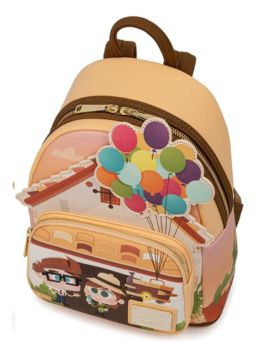 2025 Bolso De Hombro Loungefly Pixar Up Working Buddies For