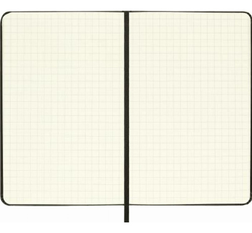 Moleskine Caderno Clássico, Quadriculado, Preto