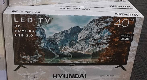 Tv Televisor Hyundai 40 Pulgadas Led Modelo 2019 Tienda