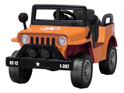 Auto Jeep A Bateria Naranja Cn-shh8001