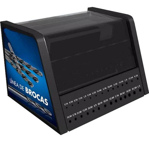 Exhibidor Con Brocas Cobalto Av, Mxdrb-001, Brocas Tipo Coba