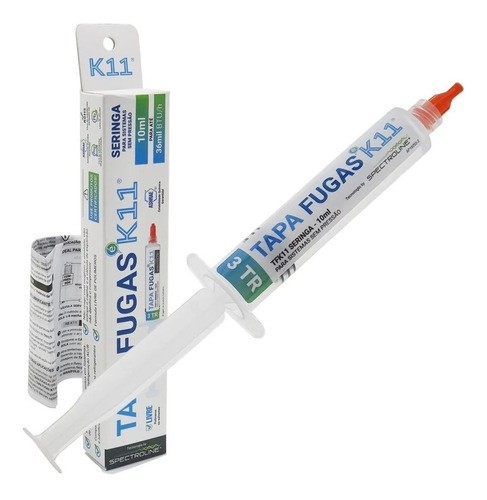 Imagem 2 de 6 de Tapa Fugas K11 Dose Única 10 Ml Original K11 Ar Condicionado