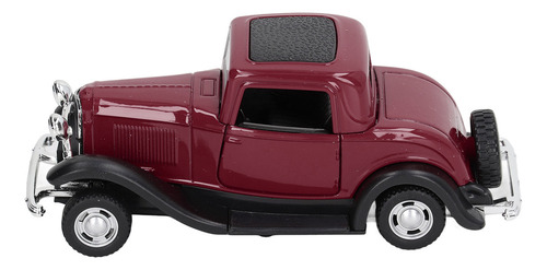 Juguete De Coche Antiguo Pullback 1:32, Modelo Clásico De .