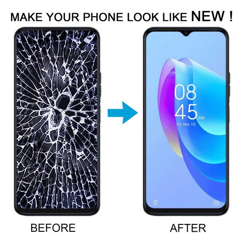 Pantalla Táctil Lcd + Con Marco Para Tecno Spark Go 2023 Bf7