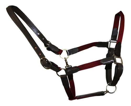 Kincade Cuero Headcollar Cob Burdeo