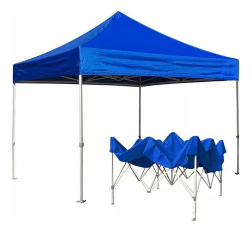 Toldo Plegable Campo Playa Piscina Carpa Cochera 3mt X 3mt A