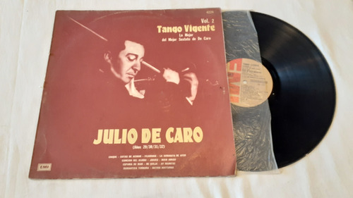 Julio De Caro Tango Vigente Vol 2 1978 Argentina Vinilo