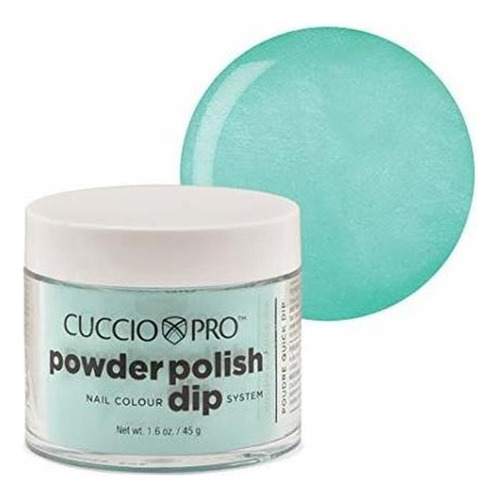 Esmalte De Uñas - Cuccio Pro Powder Polish Dip - Aquamar