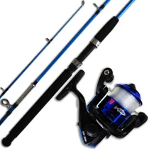 Comprar Combo Pesca Variada Caña Maciza 2.10 M + Reel 3 Rul + Tanza