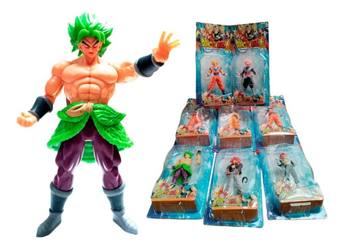 Muñecos Dragon Ball Z Broly Super Saiyajin Legendario