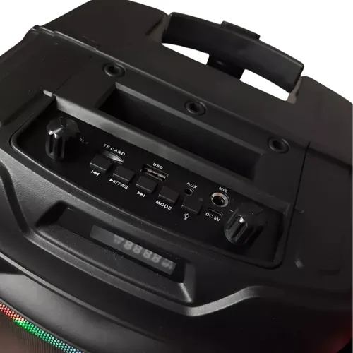 Bafle Portatil Corex Cool 8240bt Bluetooth Usb Radio Luces