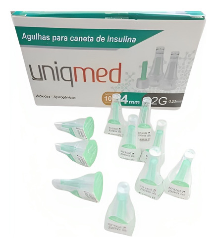 Agulhas P Canetas De Insulina Kit 10 Unidades 