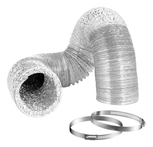 Tubo de conexión de plástico, manguera de extensión de limpieza universal,  tubo de extensión de ventilación para secadora, tubo de fijación para  aspiradora, elaborado con cuidado