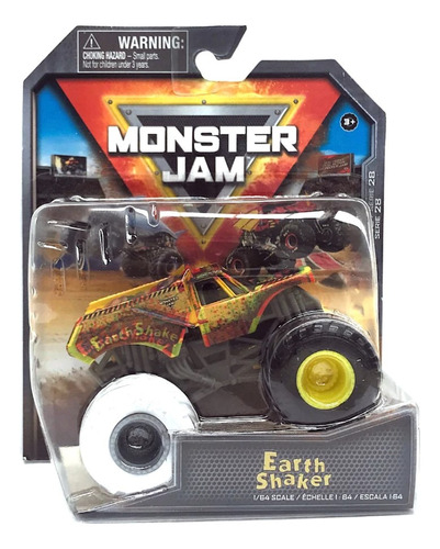 Monster Jam Earth Shaker Serie 28 Escala 1:64 - Premium