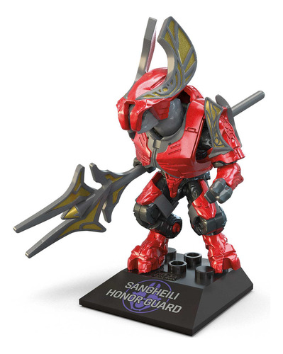 Mega Halo Juguete De Construcción Sangheli Honor Guard Hnc49 18 Halo Infinite Serie 18