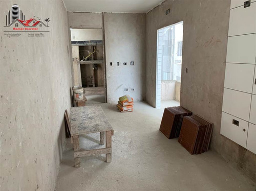 Imagem 7 de 11 de Apartamento À Venda E Em Construção Com 1 Dormitório No Bairro Canto Do Forte Em Praia Grande Sp. - Rrc131