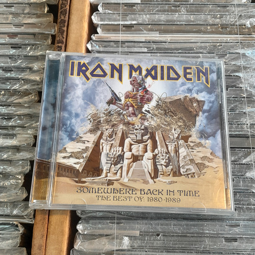 Iron Maiden The Best Somewhere Back In Time Cd Exc. Duncant 