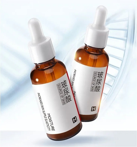 Imagen 2 de 8 de Dúo Serum Facial Ácido Hialurónico Horec + Vitamina C Dissar