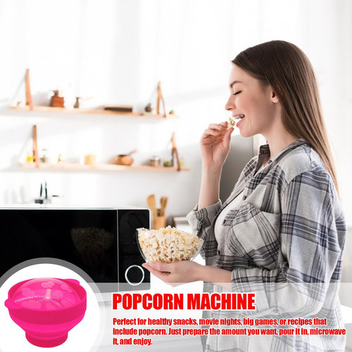 Tazón Palomitas Maíz For Microondas Tazón Silicona