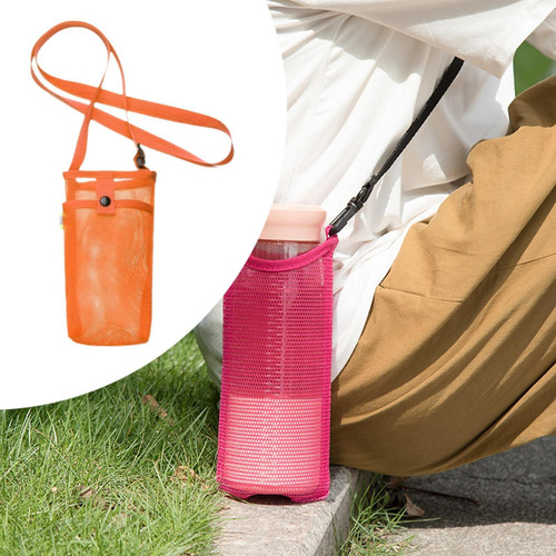 2 Soporte Para Botella De Agua, Portabotellas De Malla
