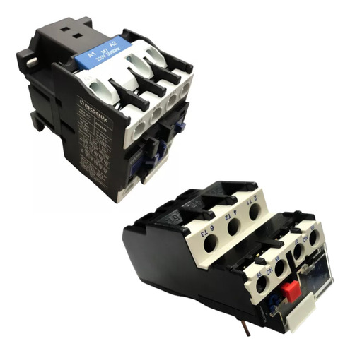 Contator Eletromagnético 25a + Relé Térmico Sobrecarga 25a 127/220v