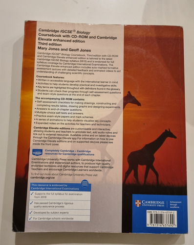 Cambridge Igcse Biology - Coursebook (Usado)