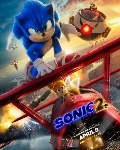 Sonic 2 La Película Digital Blu-ray Alta Definición Español