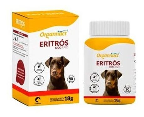 Eritros Dog Tabs 18g (30 Tabletes)  Organnact