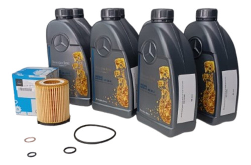 Kit Troca De Óleo Do Motor E Filtro Glc300 M264
