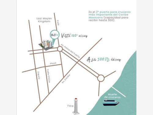 Imagen 9 de 9 de Departamento En Venta Iki Soul, Zona Habitacional Premium, Mahahual