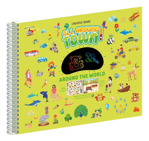 Calcomanías Y Libro Para Colorear Para Niños Calcomanías D