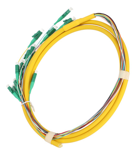 Cable Óptico De Fibra Óptica En Espiral Monomodo De 12 Hilos