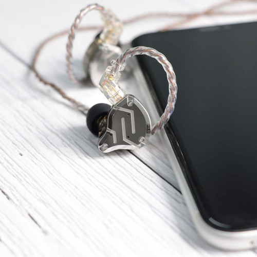 Auriculares Linsoul Kz Zs10 Pro 4ba+1dd 5 Driver Hifi Con Mi