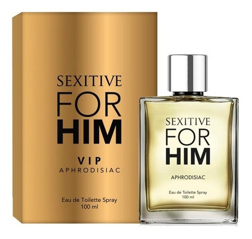 Perfume Masculino Feromonas For Him Vip Sexitive 100ml Lelab