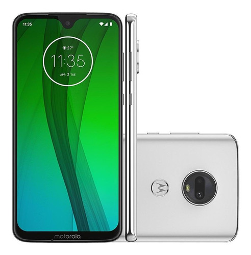 Smartphone Motorola Moto G7 64gb Dual Traseira 12+5mp Polar