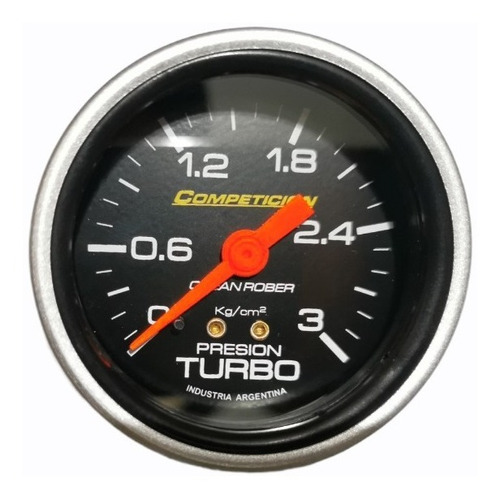 Reloj Presion Turbo 3 Kg/cm2 Orlan Rober Competicion