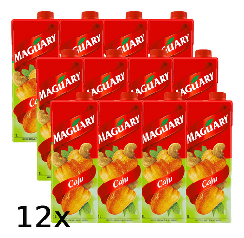 Néctar Maguary Caju 1l - 12 Unidades