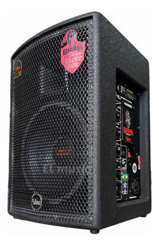 Caixa Ativa Voz Violão Leacs Brava 1000 4 Canais 150w Rms