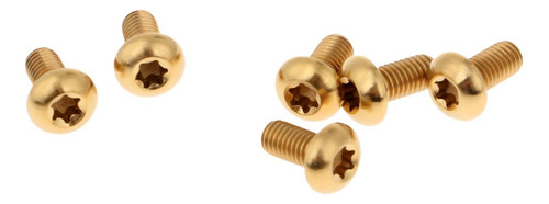 Tornillos De Rotor De Freno De Disco Dorado M5 × 10mm